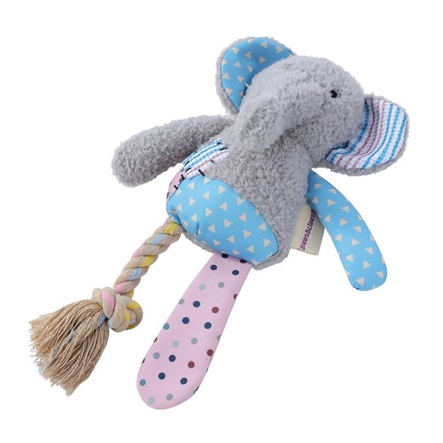 PATCHY PALS PLUSH ELEPHANT