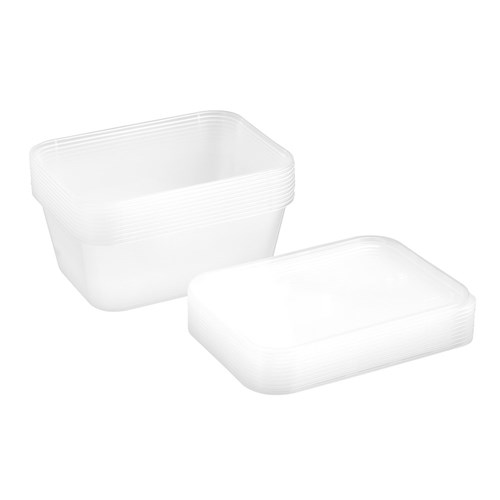 REUSABLE FOOD CONTAINER RECT