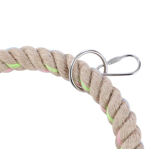 PARROT JUTE RING TOY