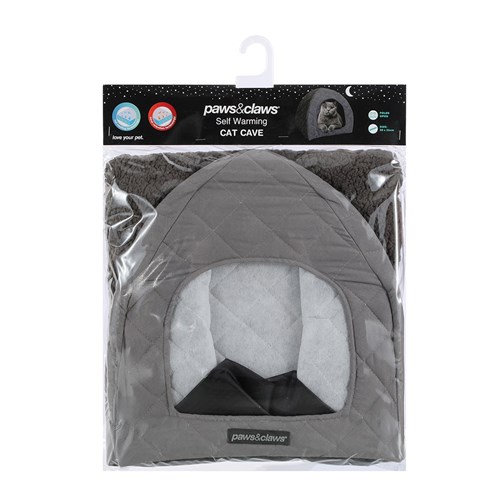 SELF WARMING CAT CAVE CHARCOAL