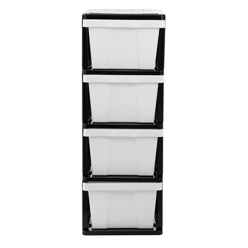MEGA 4 DRAWER PLASTIC CABINET