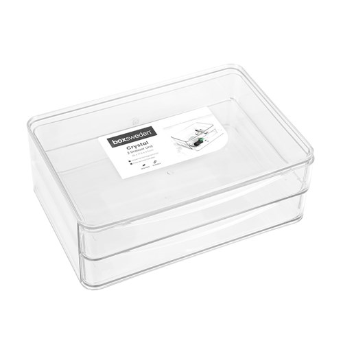 CRYSTAL 2 DRAWER UNIT
