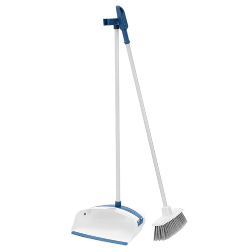 CLEAN DUSTPAN AND BROOM