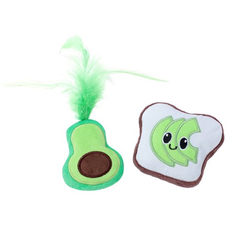 CARA CAT PLUSH EMBROIDED