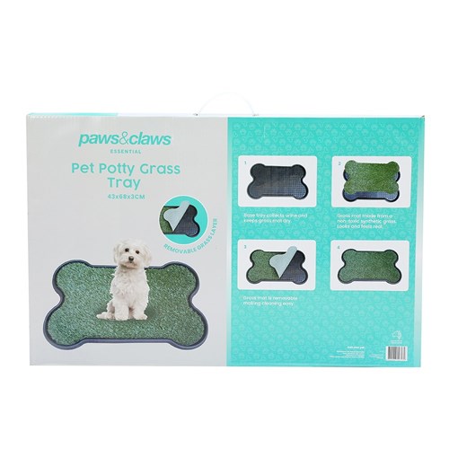 PET POTTY GRASS TRAY LARGE