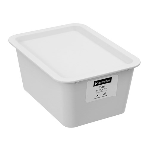 TIDY STORAGE BOX LIDDED 4L