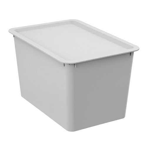 TIDY STORAGE BOX LIDDED 20L