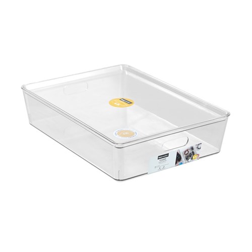 CRYSTAL TIDY BOX LIDDED 6.2L
