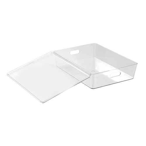CRYSTAL TIDY BOX LIDDED 6.2L