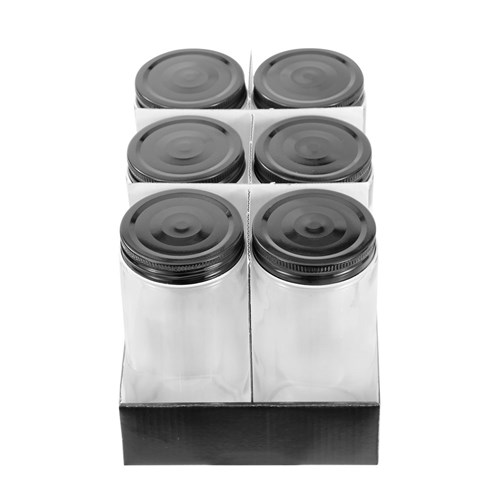 CAPRI GLASS PRESERVE JAR 500ML