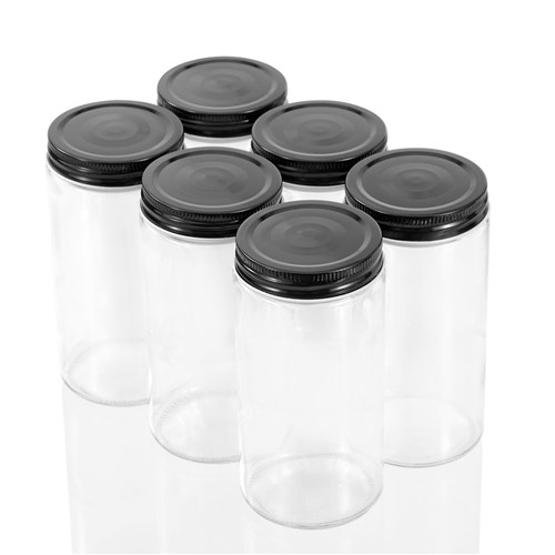 CAPRI GLASS PRESERVE JAR 500ML