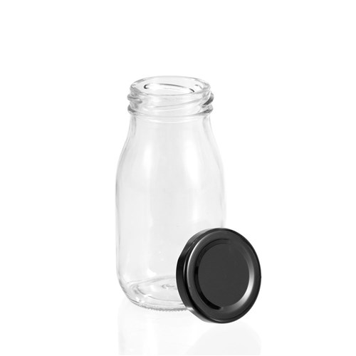 GLASS MILK BOTTLE 200ML