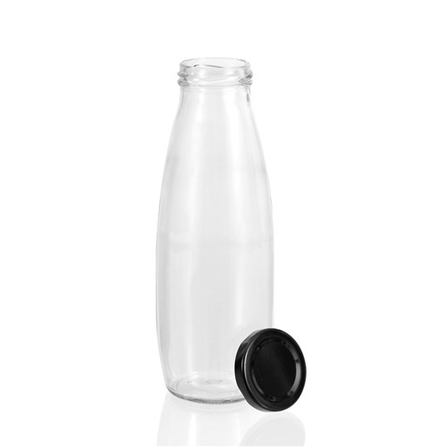 GLASS MILK BOTTLE 450ML