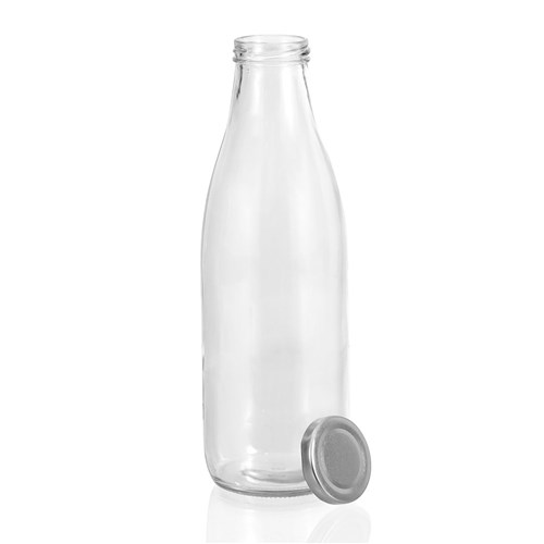 GLASS MILK BOTTLE 1L