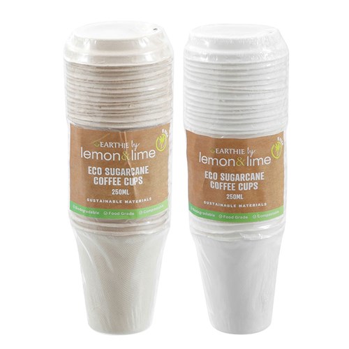 ECO SUGARCANE COFFEE CUPS