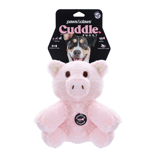 CUDDLE BUDDY ANIMALS 4 ASSTD