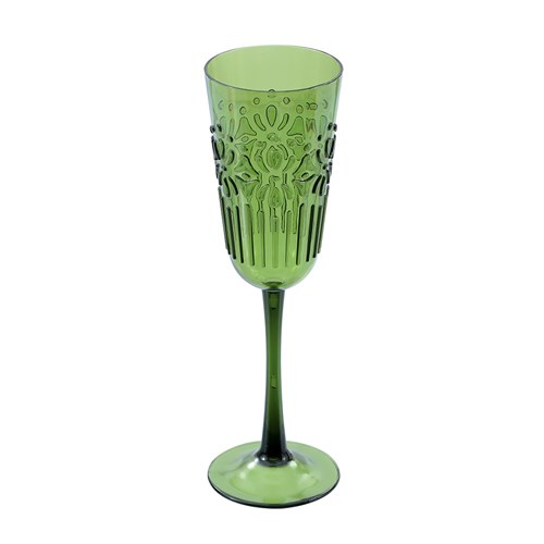 FLORAL DECO CHAMPAGNE GOBLET