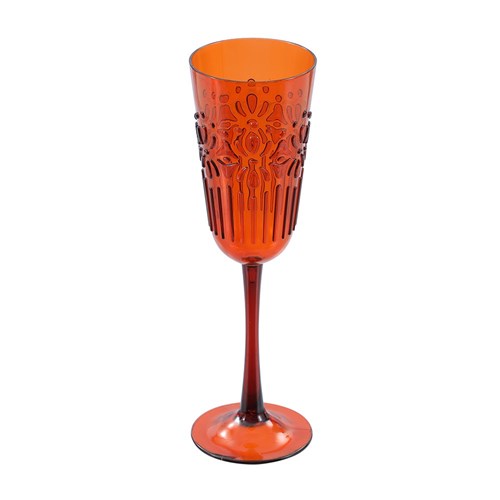 FLORAL DECO CHAMPAGNE GOBLET