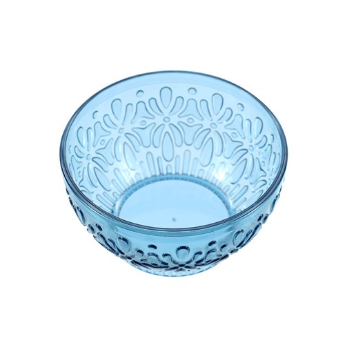 FLORAL DECO SERVING BOWL