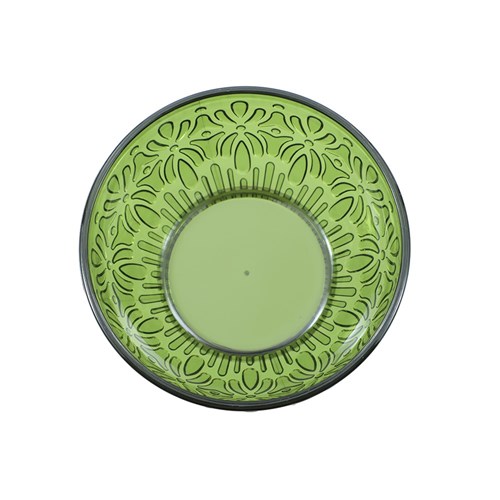 FLORAL DECO SERVING BOWL