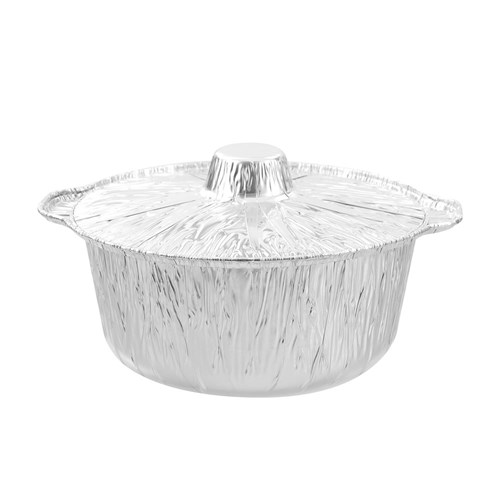 FOIL BBQ POT 3.8L 2PK 29CM