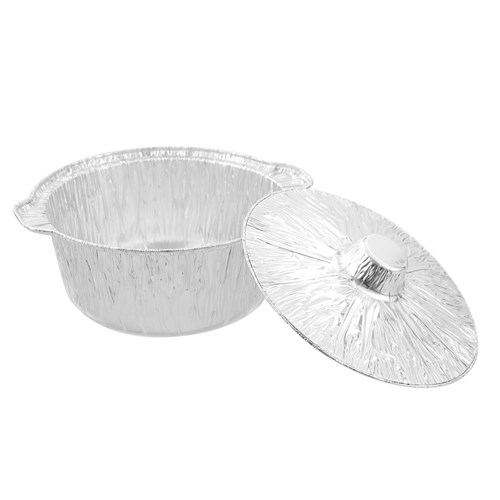 FOIL BBQ POT 3.8L 2PK 29CM
