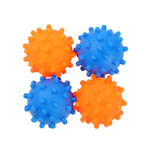 VINYL BALL 4 PACK 2 ASSTD