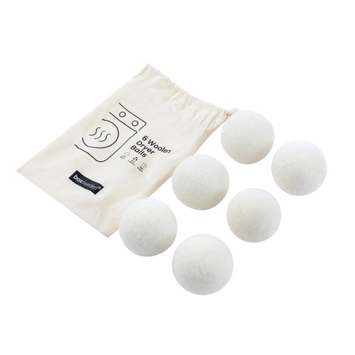 WOOL DRYER BALLS 6PK 6CM