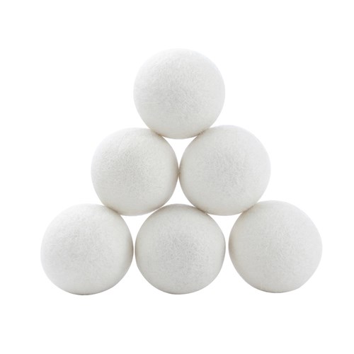 WOOL DRYER BALLS 6PK 6CM