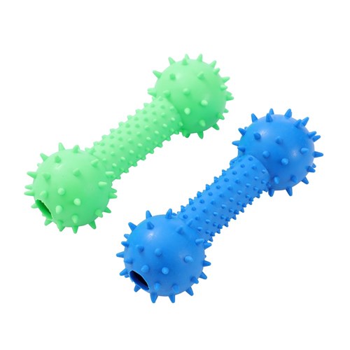 TPR DUMBELL PET TOY 14.5X5CM