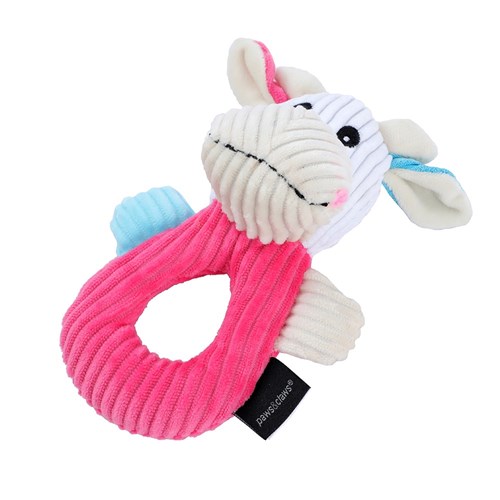 PLUSH ANIMAL TUGGER 12X24X3CM