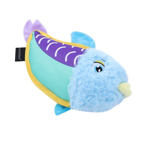 PLUSH FISH DOG TOY 25X13CM