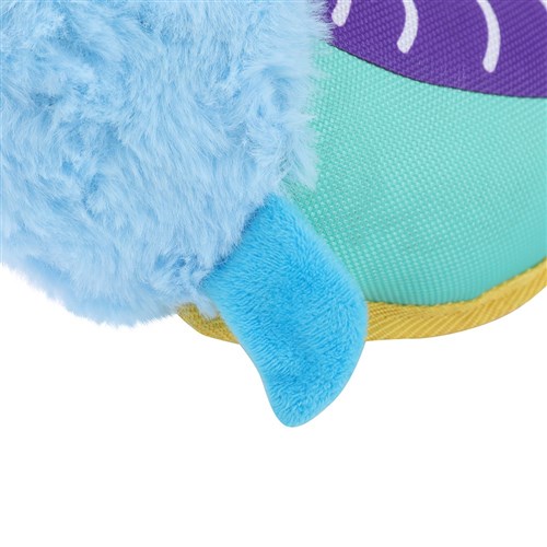 PLUSH FISH DOG TOY 25X13CM