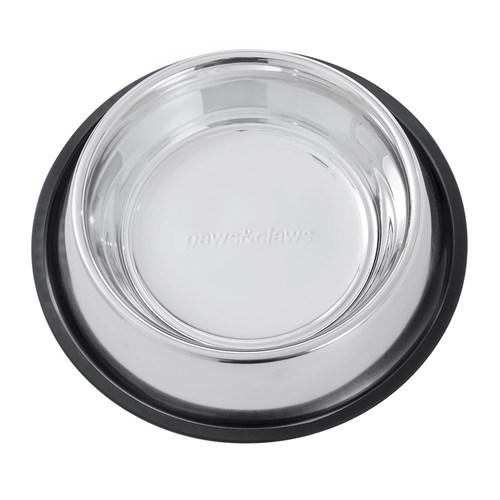 STAINLESS STEEL PET BOWL BLACK