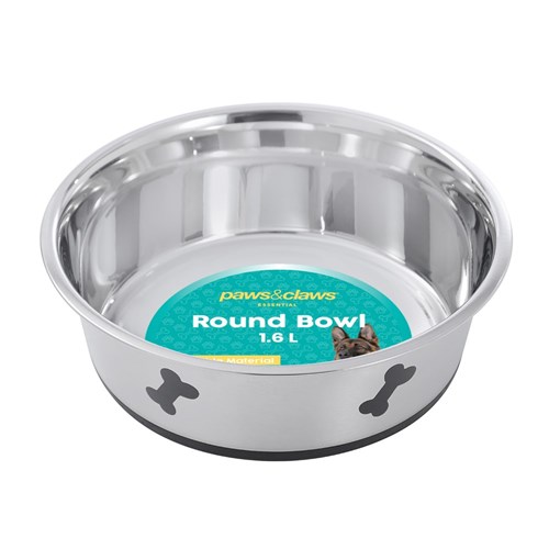 S/STEEL ANTI-SLIP BOWL 1.6L