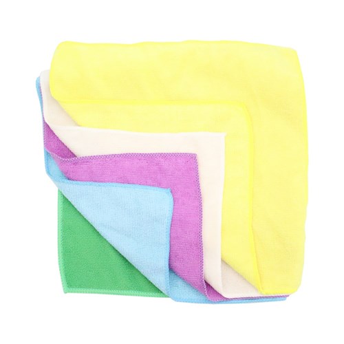MICROFIBRE CLEANING CLOTH 5PK