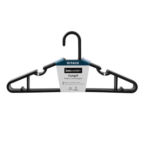 HANGIT PLASTIC HANGERS 10PK