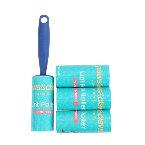 LINT ROLLER WITH 3 REFILLS