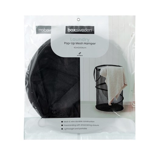 MESH LAUNDRY POP UP HAMPER