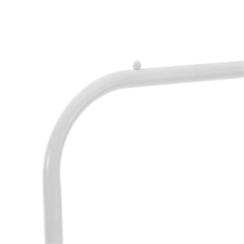 METAL GARMENT RACK WITH WHEELS