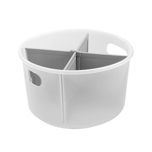 DIVIDED TURNTABLE 28.5X18.5CM