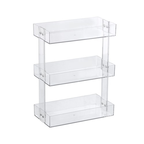 CRYSTAL 3 TIER SHELF