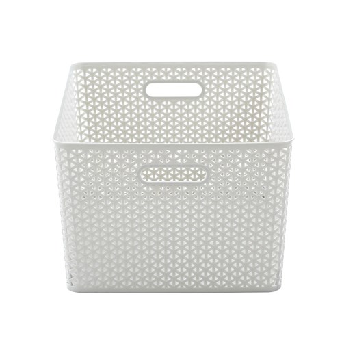 WICKER STORAGE BASKET MEGA 52L