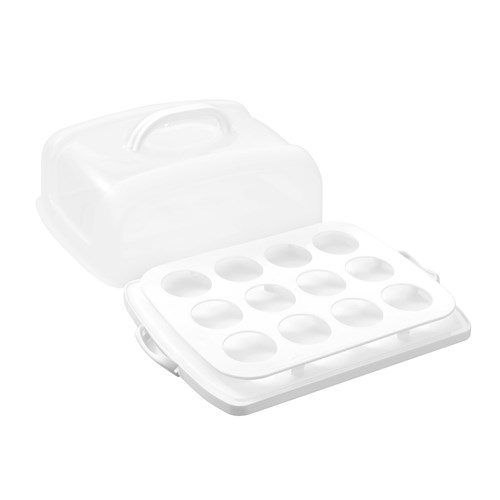 CAKE HOLDER AND MUFFIN TRAY