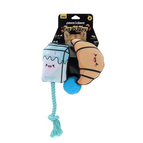 TUG 'N PLAY 3PK PLUSH + TPR