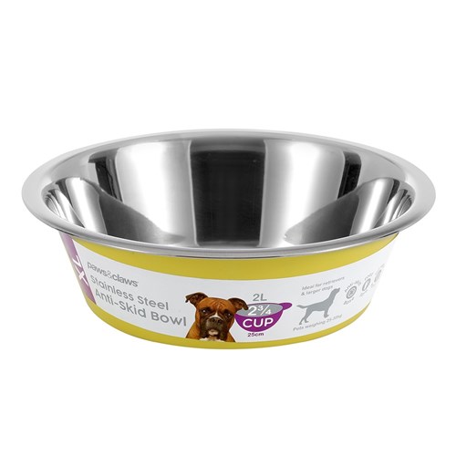 STAINLESS STEEL PET BOWL