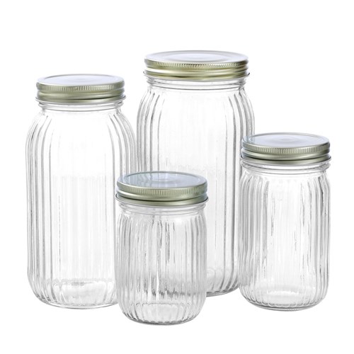 ROMA RIBBED CONSERVE JAR 450ML