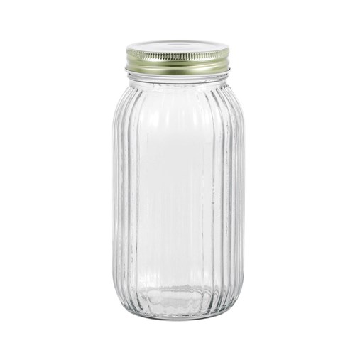 ROMA RIBBED CONSERVE JAR 800ML