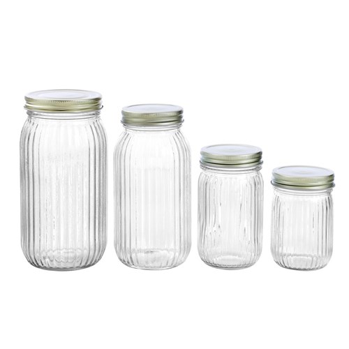 ROMA RIBBED CONSERVE JAR 1L
