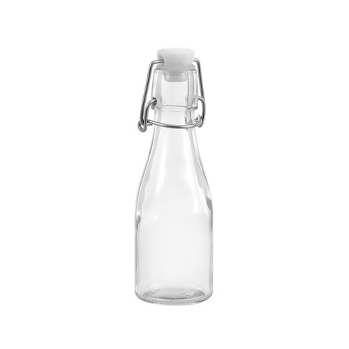 GLASS CLIP BOTTLE 150ML